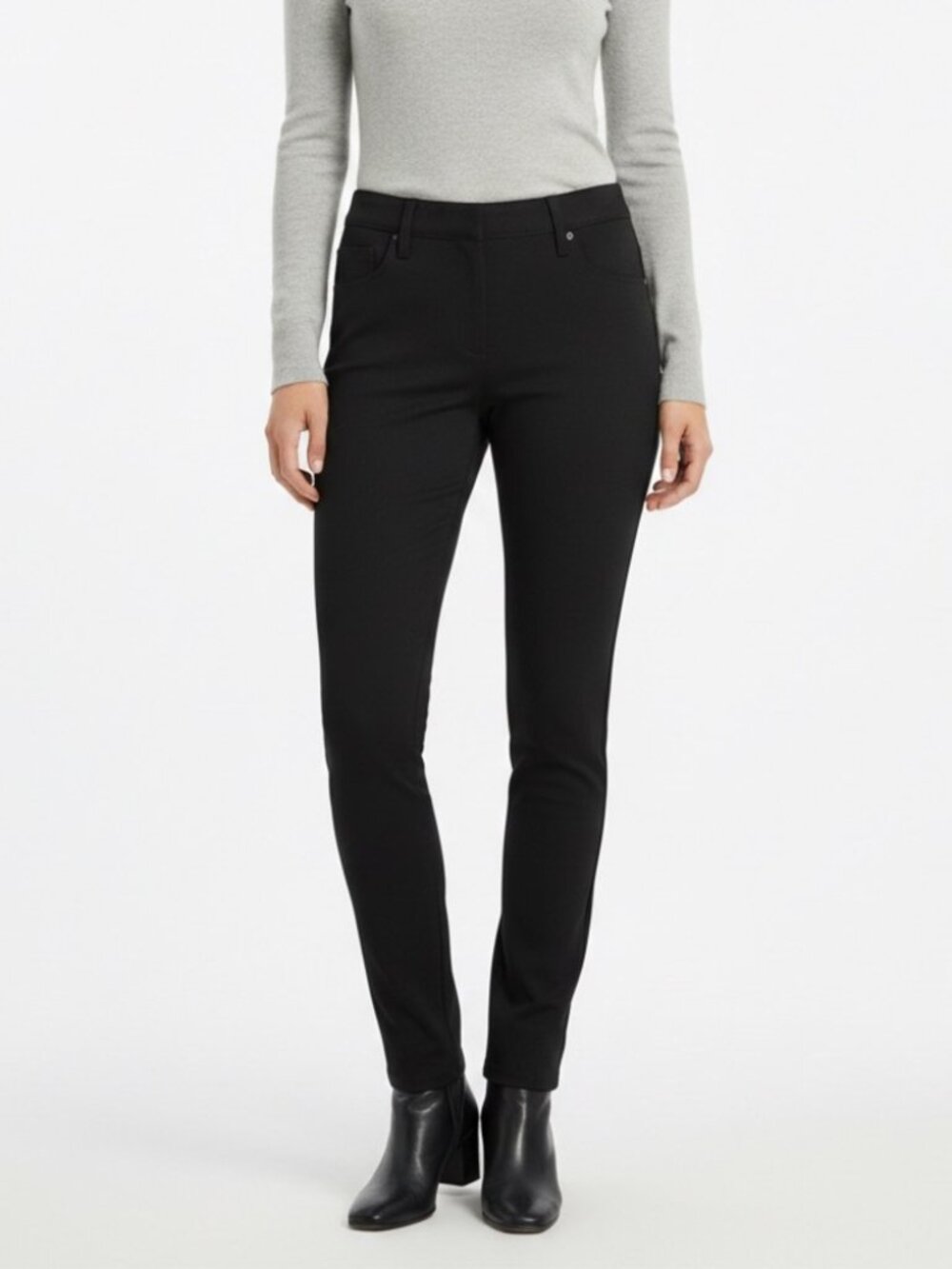 Talbots Black Soho 5-Pocket Jeggings 14W